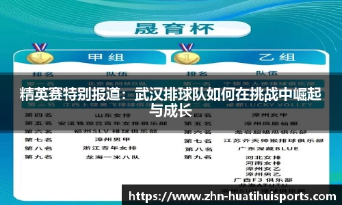 精英赛特别报道:武汉排球队如何在挑战中崛起与成长